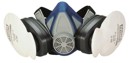 MSA Advantage 200 Halvmask Stl M Stl M, Andningsskydd