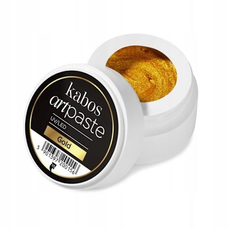 UV LED Nail Art Paste Kabos ArtPaste Guld 5 g