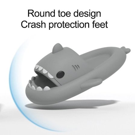 Cute Shark Couple Tofflor - Halkfria Eva Flip Flops för män, kvinnor, barn, utomhus