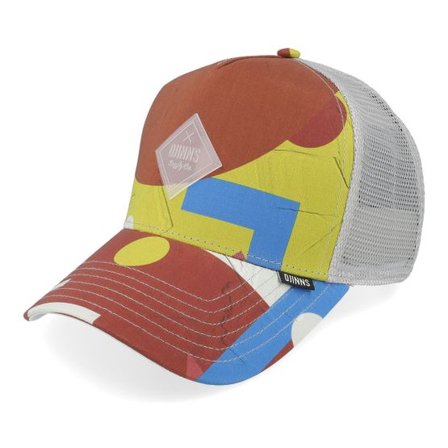 Djinns - Multi trucker Keps - Hft Cap Geometric Bright A-Frame Trucker @ Hatstore