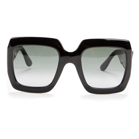 Gucci Vintage, Pre-owned sunglasses Zwart, Dames, Maat:ONE Size