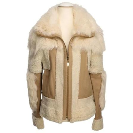 Chloé Pre-owned Pre-owned Fur outerwear inbo, Dame Vintage Jakker