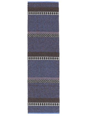Matilda Washable 70X250 Small Blue/Brown Runner Rug