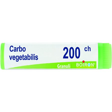 Boiron Carbo Vegetabilis Globuli 200Ch Dose 1g