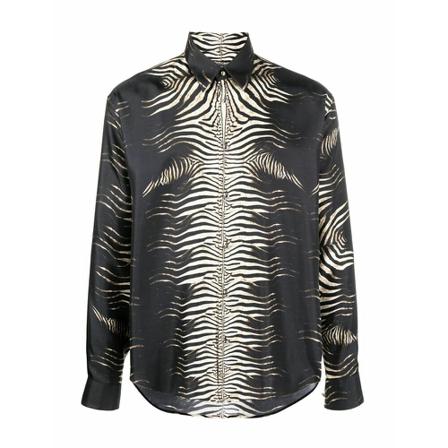 Roberto Cavalli Casual Shirts Sort, Herre Skjorter
