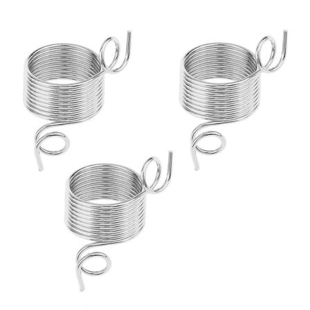 Stickningsverktyg med ring, garnfjäderguider, slitstark tumme, fingertumme, 3-pack