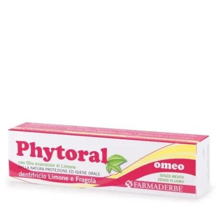 Phytoral Dentifricio Limone E Fragola 75ml