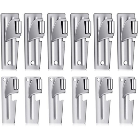 Boksåpner P-38 og P-51 Rustfritt Stål Camping Boksåpner Bærbar Boksåpner for Kjøkken, Reise, Camping