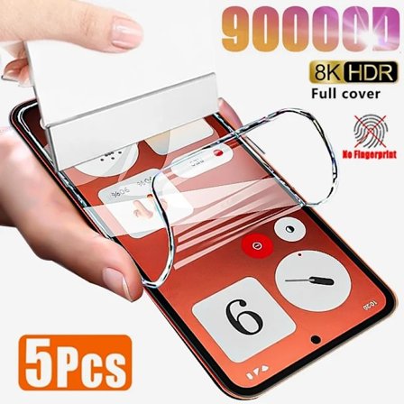 5 ST HD Hydrogel Film För Nothing CMF Phone 1 2 2A Fulltäckande Skärmskydd För Nothing Phone 2A 2 1 Anti-Fall Mjuk Film