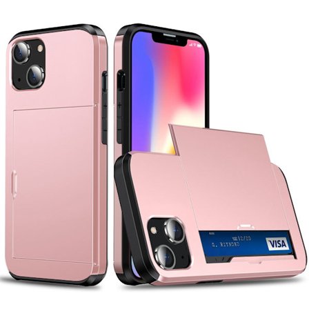 Skal Kortfack iPhone 15 Roséguld