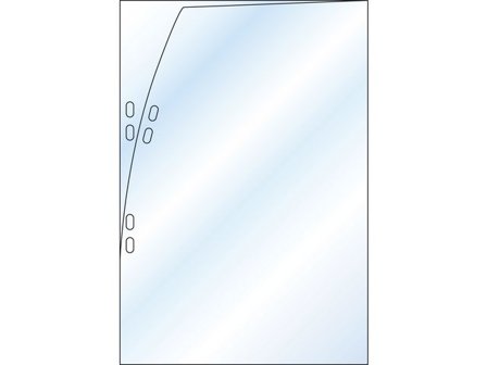 Plastficka, A4, stansad, 80 mikrometer, polypropylen, jämn, 4 hål, genomskinlig - Lyreco - Kontorsmaterial - Mappar och plastfickor - Plastfickor - 