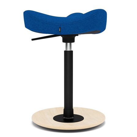 Varier Furniture Move Compact - Blue Wool - Natural base