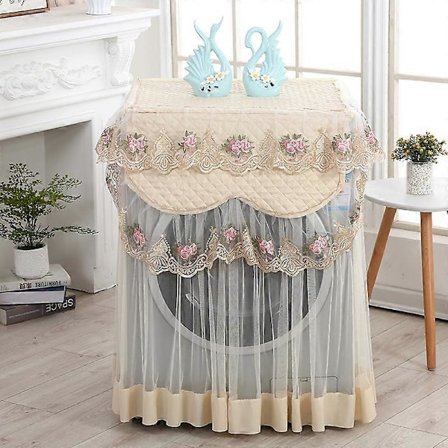 Pesukoneen/Kuivausrummun Suojapeite, 60 x 60 x 85 cm, Pölytiivis, Sopii Useimpiin Edestä Täytettäviin Pesukoneisiin ja Ulkokäyttöön Tarkoitettuihin 