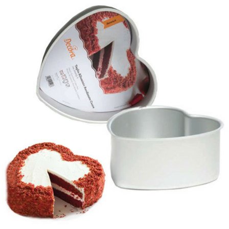 Bakform Hjärta Mellan