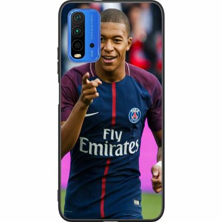 Xiaomi Redmi 9t Svart Skal Kylian Mbappé