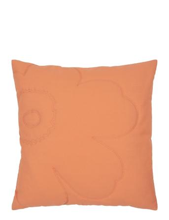 Unikko Cushion Cover 50X50 Cm Home Textiles Cushions & Blankets Cushion Covers Orange Marimekko Home