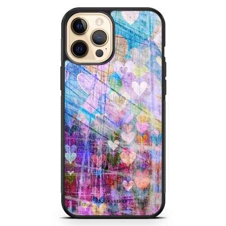 Bjornberry Hårdskal iPhone 12 Pro Max - Hjärtan