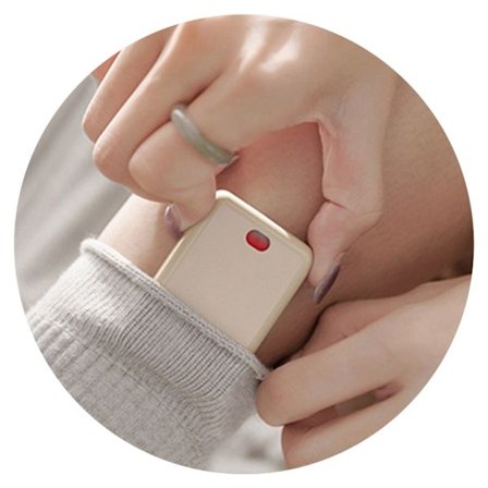 USB-opladelig fodvarmer Effektiv fodvarmende varmeenhed med bærbart design 2-niveau temperaturjustering