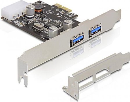 Delock USB-adapter - PCIe - USB 3.2 Gen 1 x 2