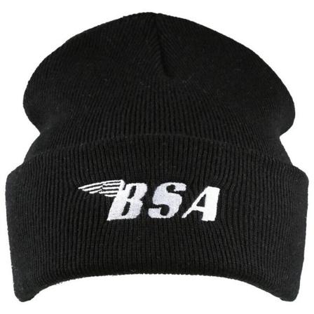 Bsa Män Logo Beanie One Size Svart