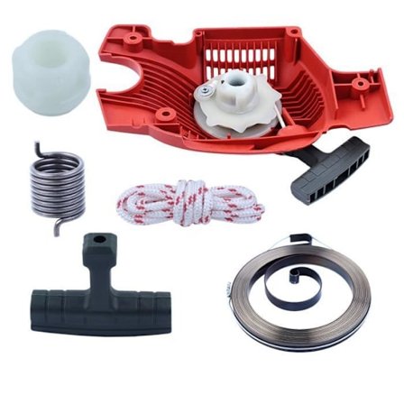 Startvevshandtagsfjäderuppsättning Kompatibel med Husqvarna 142 141 137 136 Motorsåg