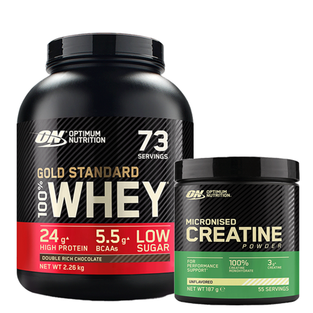 Whey gold standard Protein 2,2kg + Creatine 187g