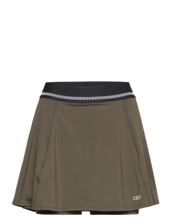Court Elastic Skirt Kort Nederdel Grøn Casall