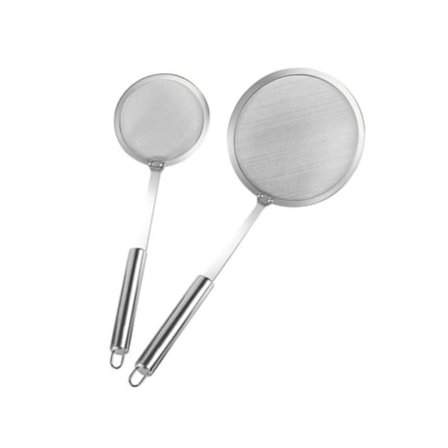 Sett med 2 perforerte spatler i rustfritt stål for kjøkken TRUYUETY
