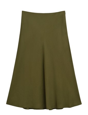 GANT | Fluid Midi Skirt | 40