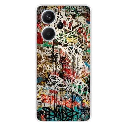 Silicone-fodral - Kompatibel med Xiaomi Redmi Note 13 Pro Plus 5G - graffiti design 1
