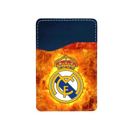 Real Madrid Självhäftande Korthållare För Mobiltelefon Multifärg One Size