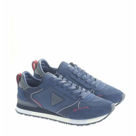 Guess, Sneakers Fm 7Ngmfab 12 Blauw, Heren, Maat:40 EU,Katoen