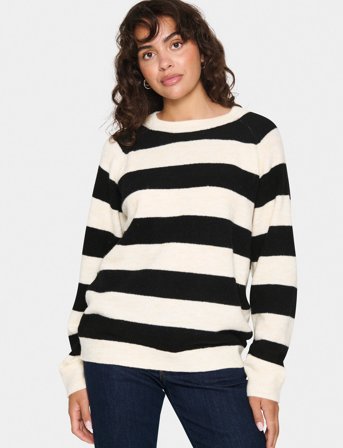 Saint Tropez Garbiesz Pullover - Black - XL