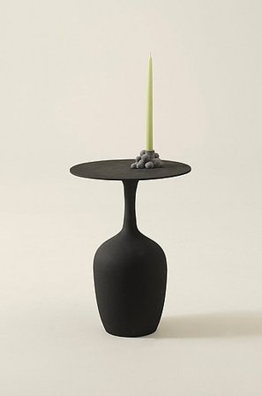 Jotex - Beistelltisch Ø 41 Cm Schwarz - FIORO - Kaufe Beistell- und Ablagetische bei Jotex