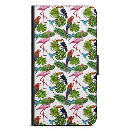 Bjornberry Plånboksfodral iPhone 13 Mini - Tropiskt Mönster