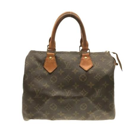 Louis Vuitton Vintage, Pre-owned Speedy 25 Monogram Handbag Bruin, Dames, Maat:ONE Size