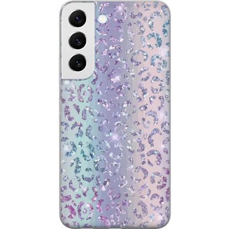 Yhteensopiva Puhelinkuori Samsung Galaxy S22 5G Glitter Leopard
