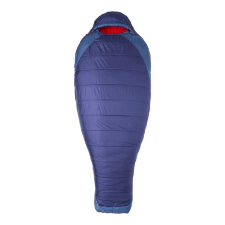Marmot Women's Trestles Elite Eco 20 Plus synthetic sleeping bags Blue Plus Left Zip