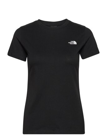 The North Face W Ss Sd Slim Tee - Black - S