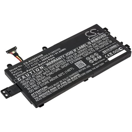 Batteri til notebook, bærbar computer til Asus Q553U, Q553UB-BSI7T13