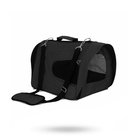 Dogman Bärväska Snobben upp till 7kg - Svart - Resa med djur