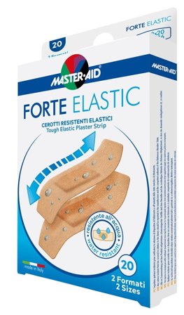 Master Aid Forte Elastic 2 Formati 20 Cerotti