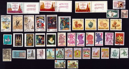 Kunst/Kultur - Frimærkepakke - Stemplet