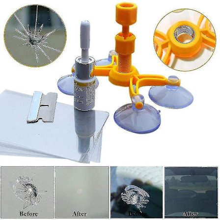 Bilruta Reparationssats Reparationsharts för Vindruta för att Fixa Bilglas