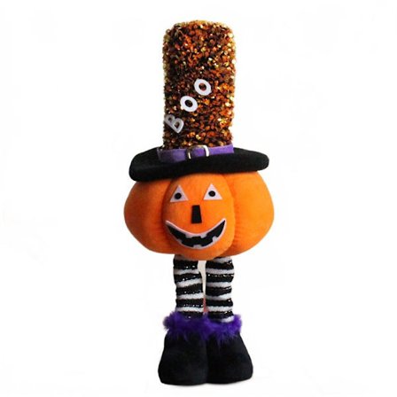 Halloween Dekorationer Vindue Dekoration Spøgelse Festival Fornødenheder Halloween Teleskopisk Græskar Dukke Stående Stilling