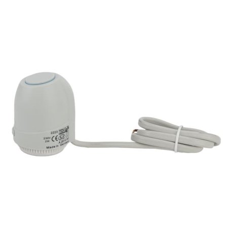 Elektriskt termiskt ställdon för golvvärmesystem 230V