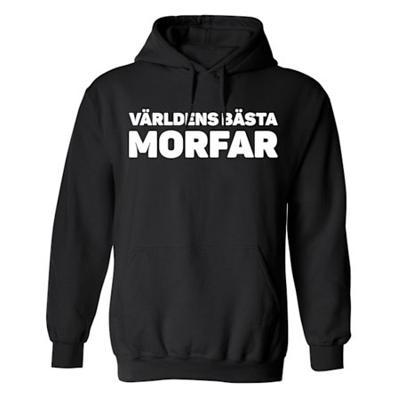 Världens Bästa Morfar - Hoodie / Tröja - HERR