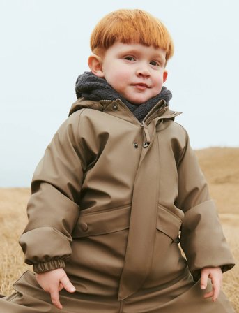 Wheat Thermo Rain Suit Aiko - Beige - 104