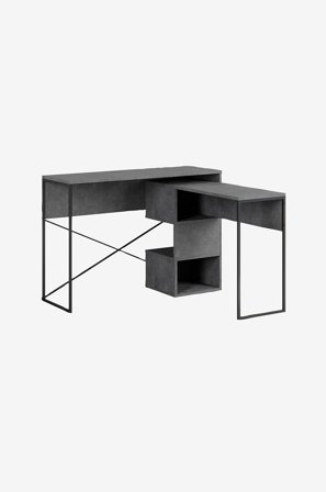 Homitis - Study Desk Badau - Grå - Skrivebord - Fra Homeroom