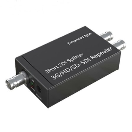 SDI Splitter 1 x 2 Multimedia Splitter SDI 1080P 60Hz Expander 1 til 2 Port Adapter EU Stik-WELLNGS